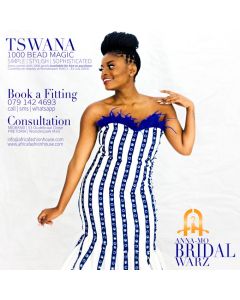 Anna-Mo Bridal Warz Tswana 1000 Beads