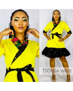 Anna-Mo Tsonga Wave Kimono