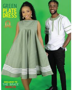 Green Plate Dress