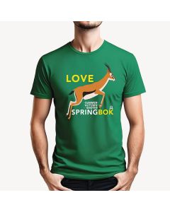 Africa Fashion House Love Springbok Male Shirt